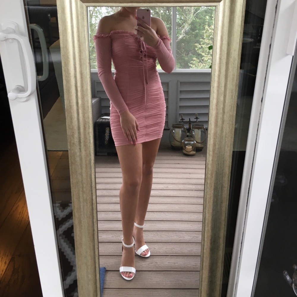 Mauve Dress from Fashion Nova